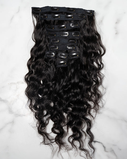 Raw Indian Wavy Clip-Ins